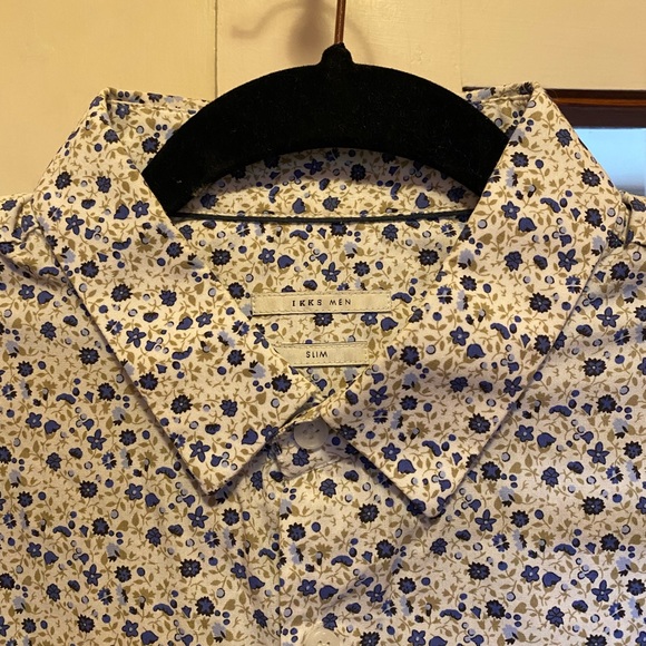 Ikks Floral Pattern Button Down - Picture 2 of 4